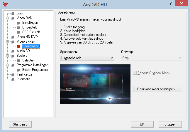 RedFox AnyDVD HD | Backup film DVD en Blu-ray